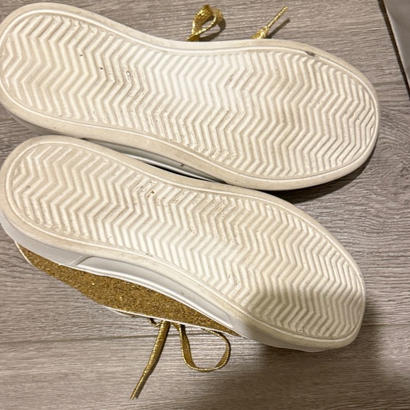 Gold Metallic Sneakers - Picture 5 of 5